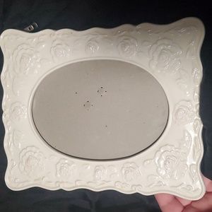 Ceramic floral frame